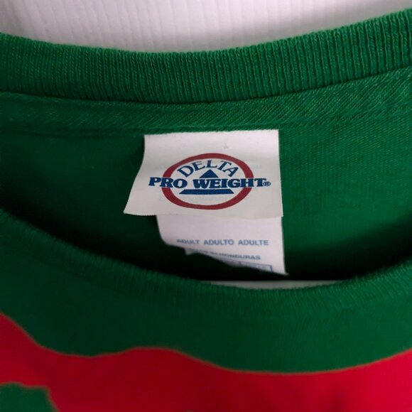 Christmas Elf Green T-Shirt, Adult Large, 100% Cotton - Picture 5 of 7